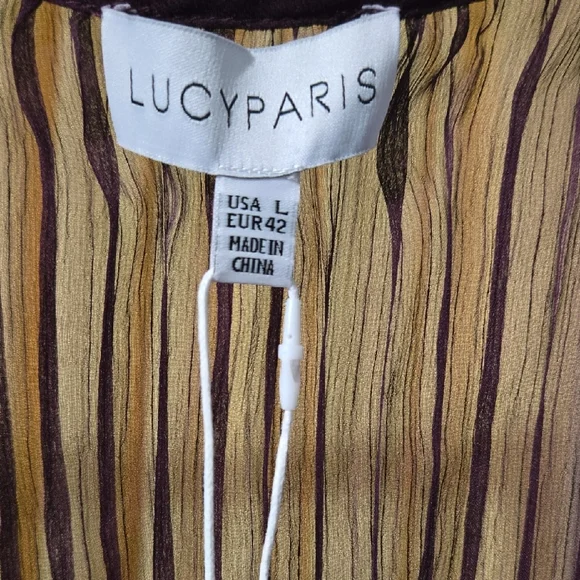 🆕️Lucy Paris Deep Purple Maxi Dress Set - Picture 2 of 8